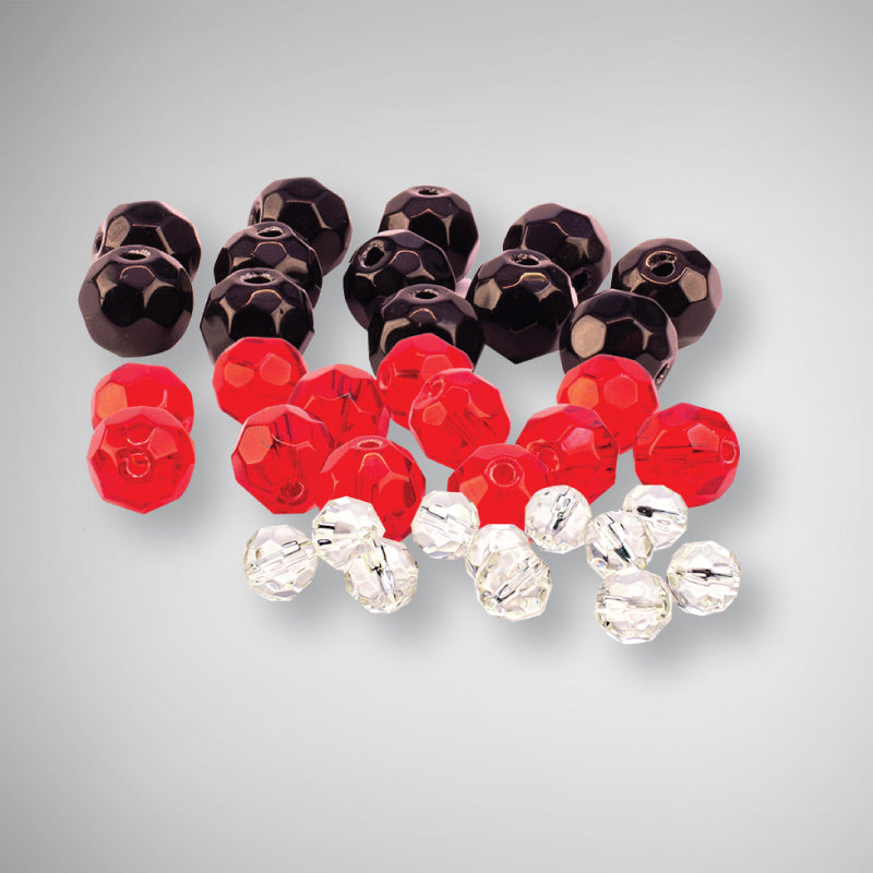 Bass Hunter Glass Beads - 6mm