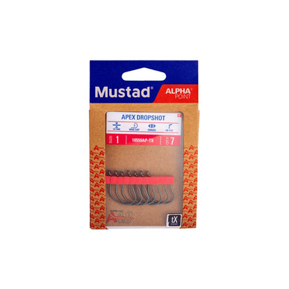 Mustad Apex Drop Shot 10559AP-TX
