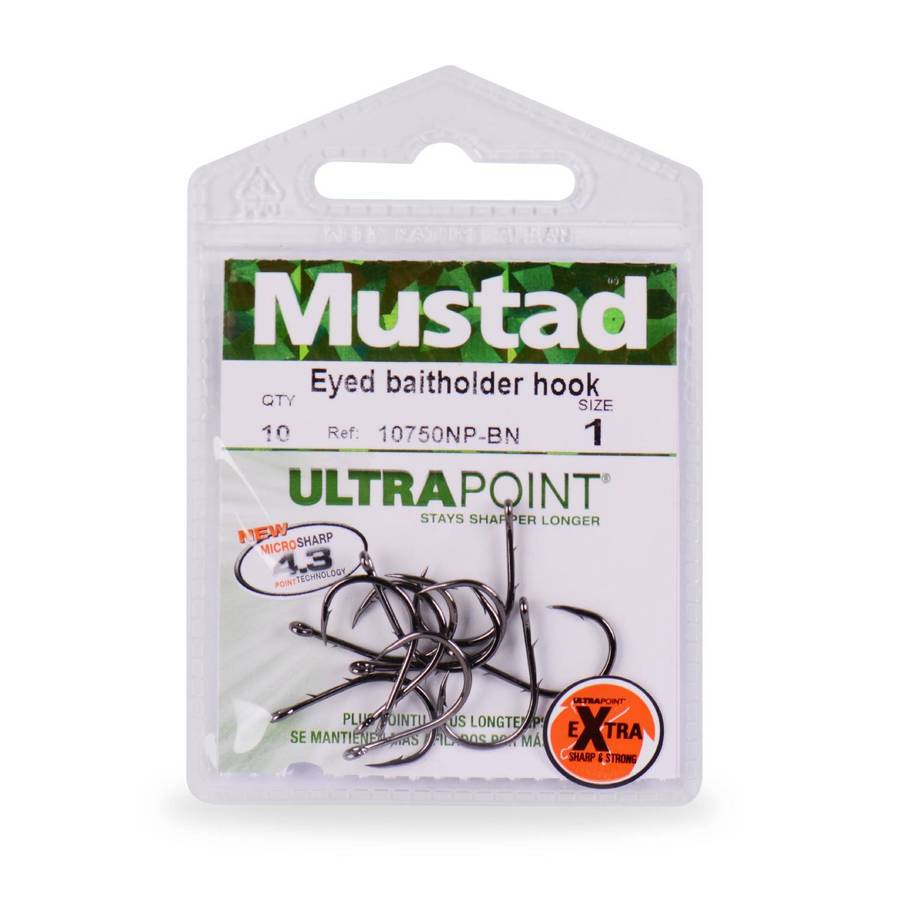 Mustad Eyed Baitholder 10750NP-BN