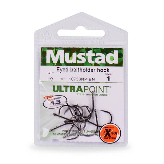 Mustad Eyed Baitholder 10750NP-BN