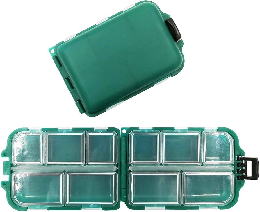 Predator Tackle Box Double Sided - 10 Compartment