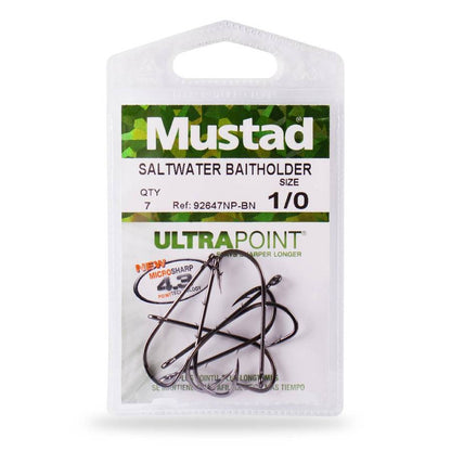 Mustad Saltwater Baitholder 92647NP-BN