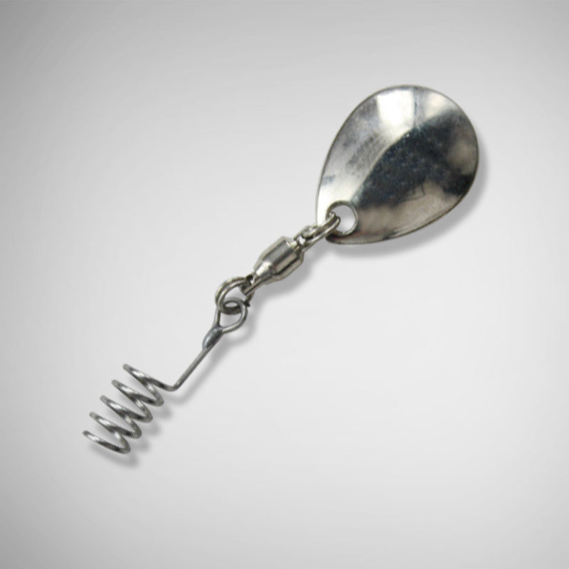 Bass Hunter Blade Spin - Willow Silver