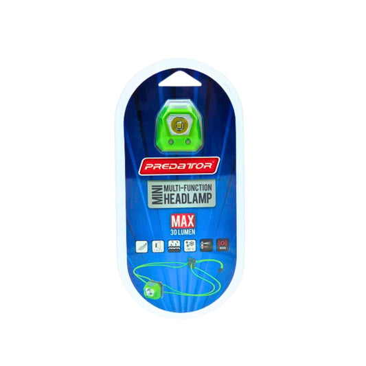 Predator Mini Headlamp 30 Lumen