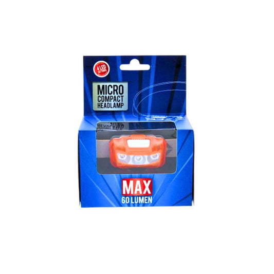 Predator Micro Compact Headlamp 60 Lumen