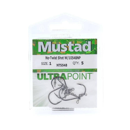 Mustad No Twist Shot (W/10548NP) NTS548
