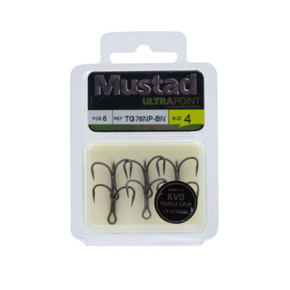 Mustad KVD Treble TG76BLN