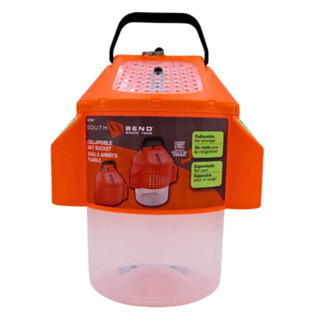 South Bend Collapsible Bait Bucket