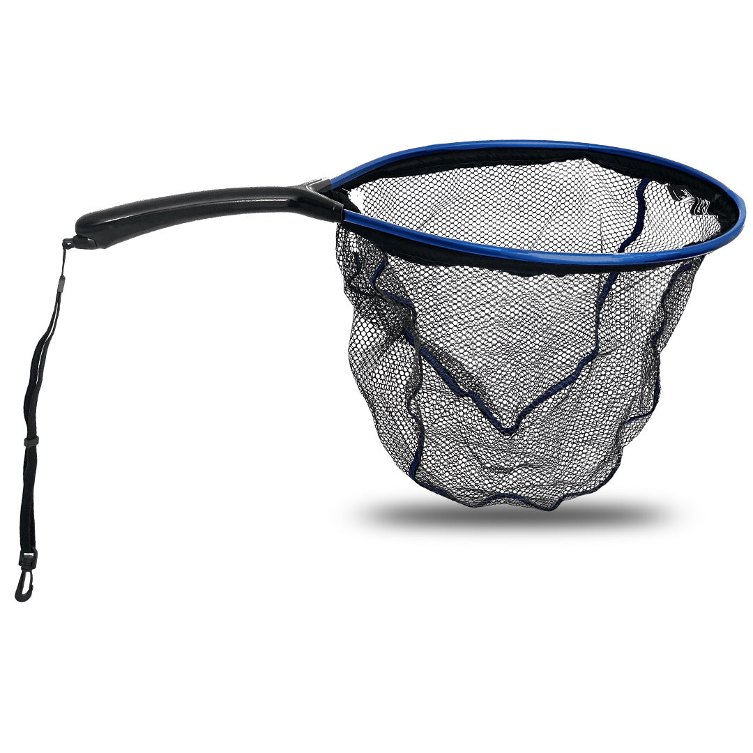 Predator Landing Net - Rubber Mesh, Round